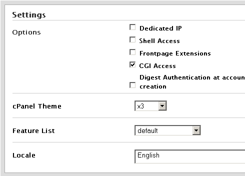 تنظیمات نهایی برای ایجاد پکیج ریسلری در بخش Settings