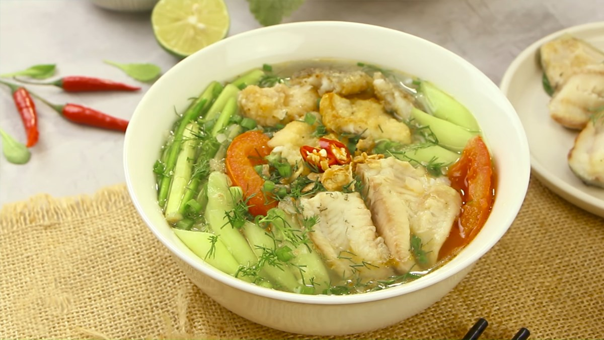 Canh Bún Cá Rô Đồng