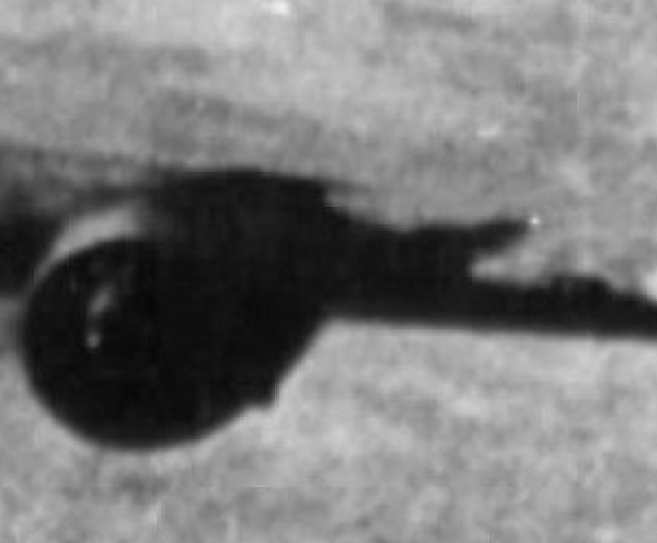r/UFOs - Tail wheel shadow