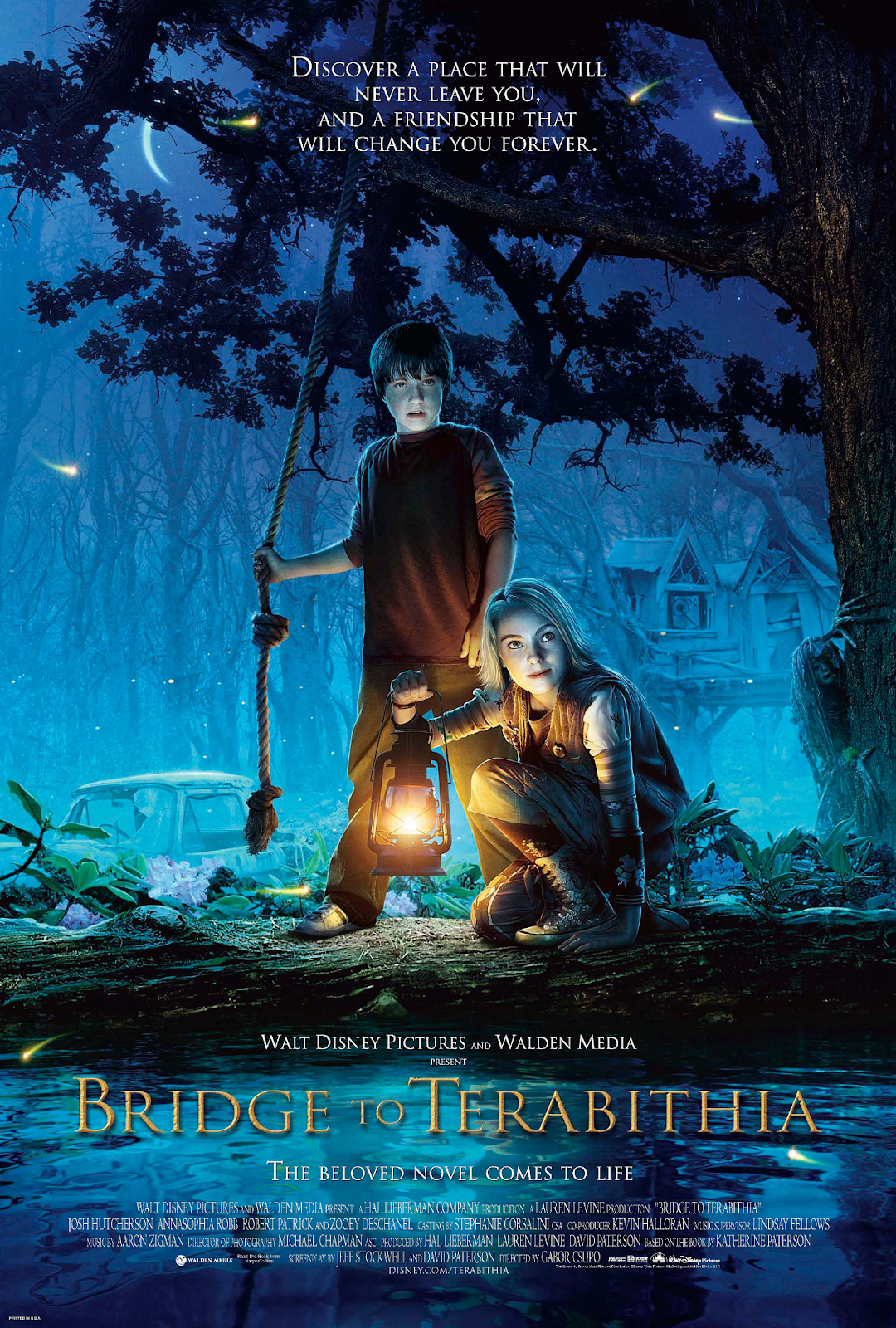 Bridge To Terabithia- best adventure fantasy movies