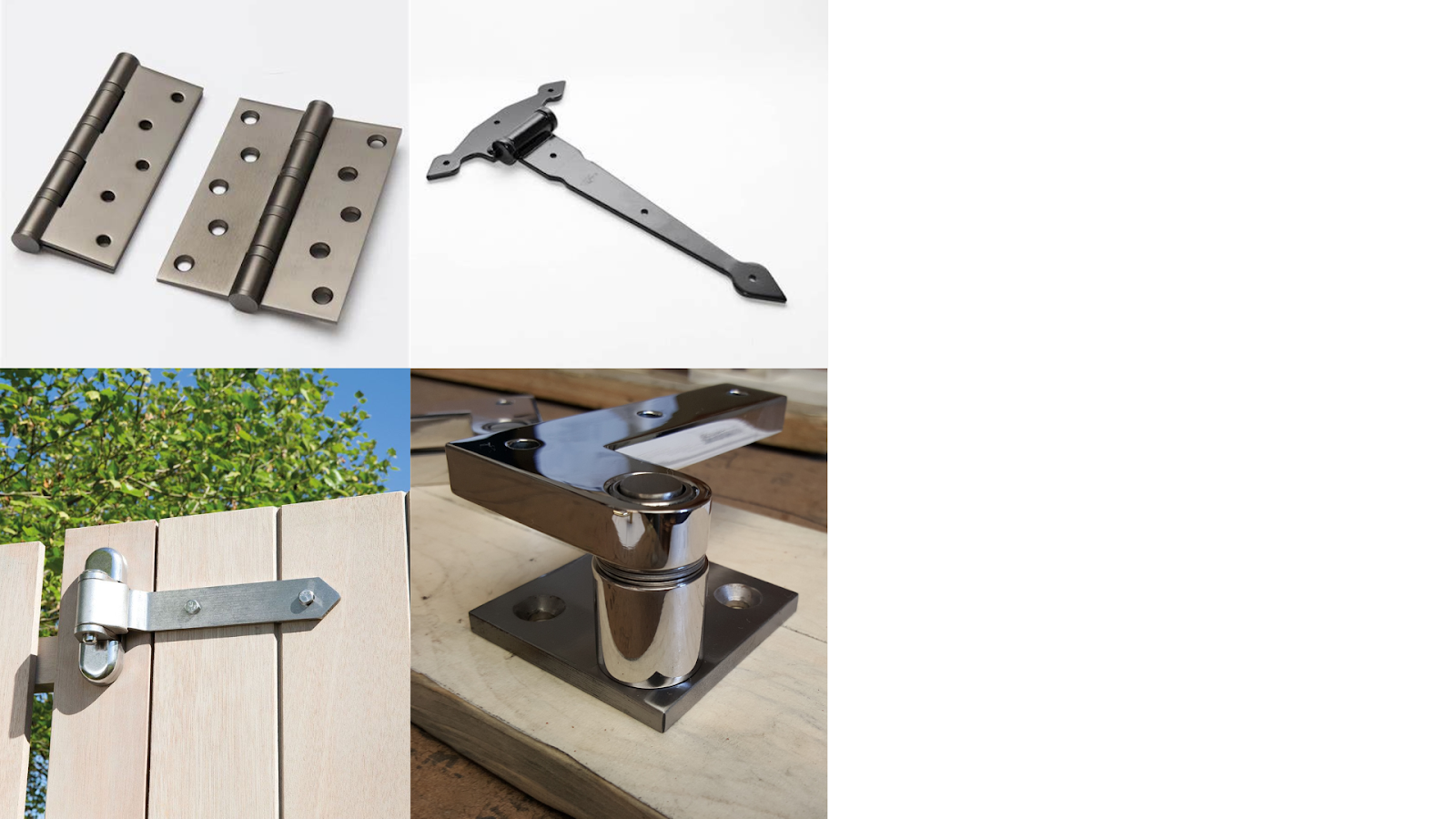 wooden gate hinges