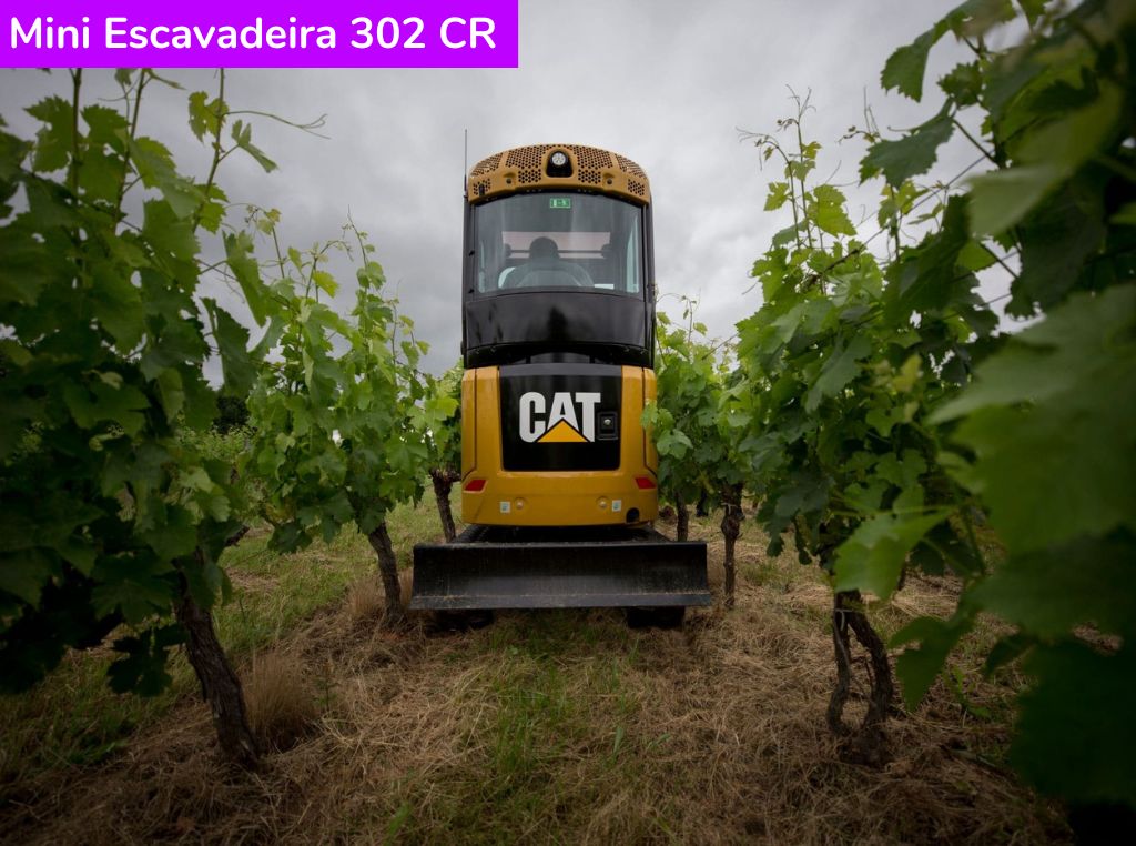 Catálogo Mini Escavadeira 302 CR Caterpillar