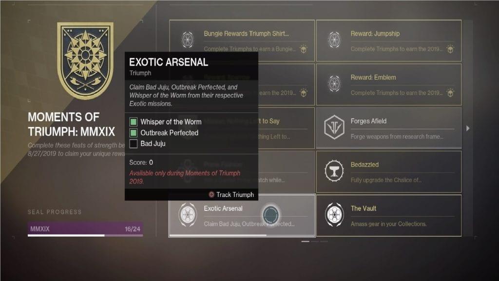 Destiny 2: How to complete your Moments of Triumph