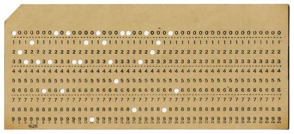 punch card program