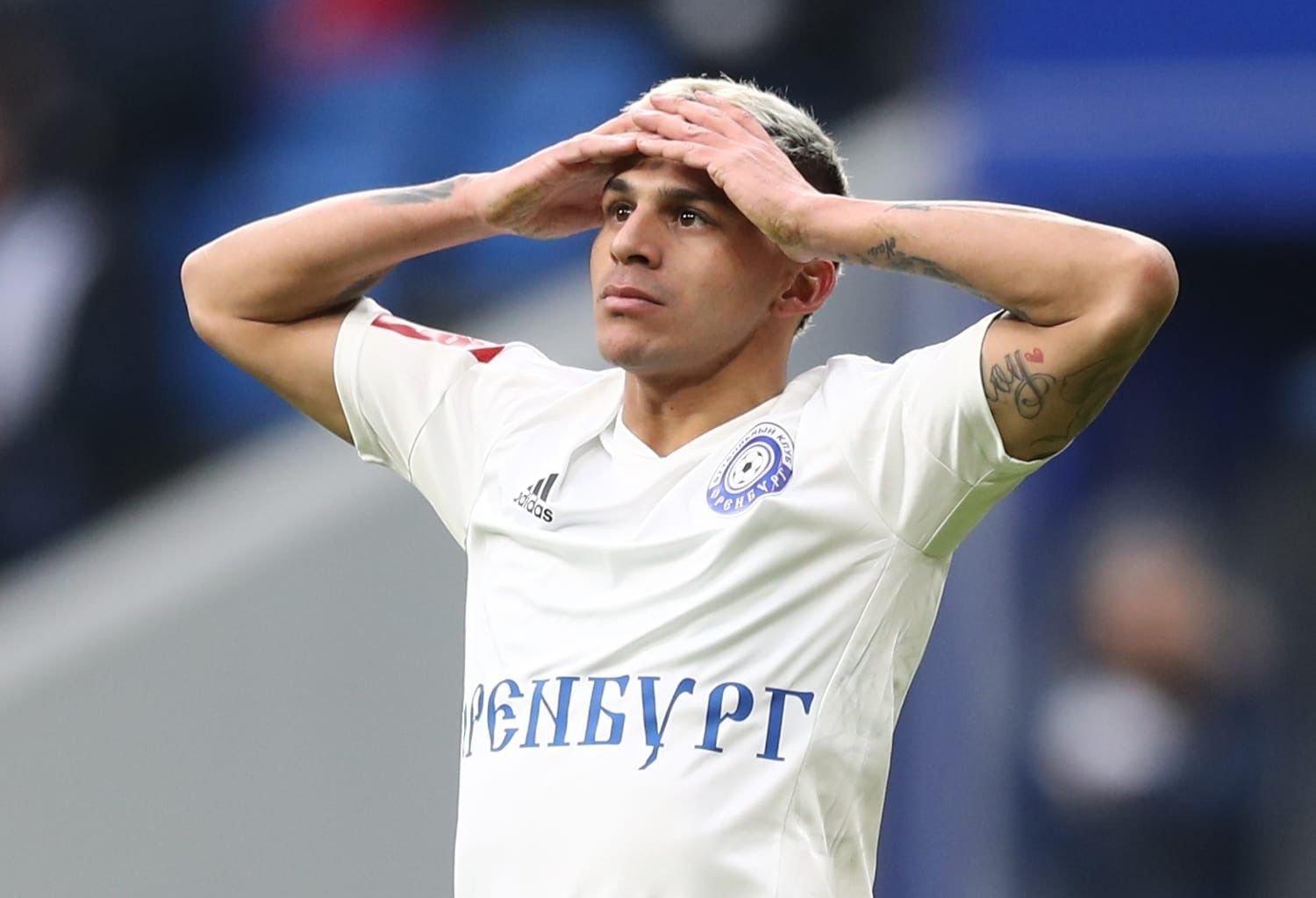 Лукас Вера в составе «Оренбурга»