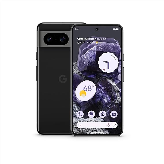 Display of Google Pixel-8 Smartphone