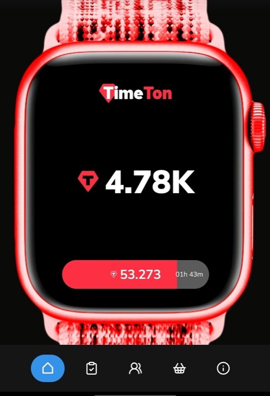 Time TON Ecosystem вывод поинтов