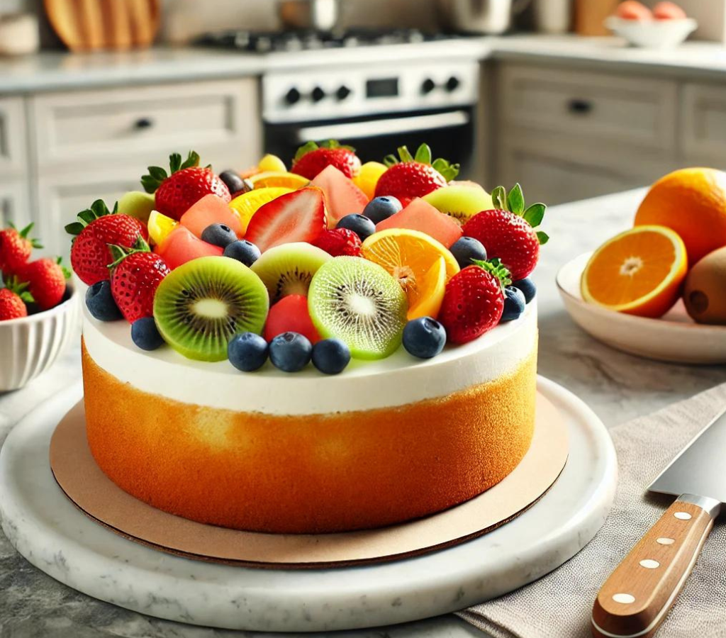 Fresh Fruit Cake