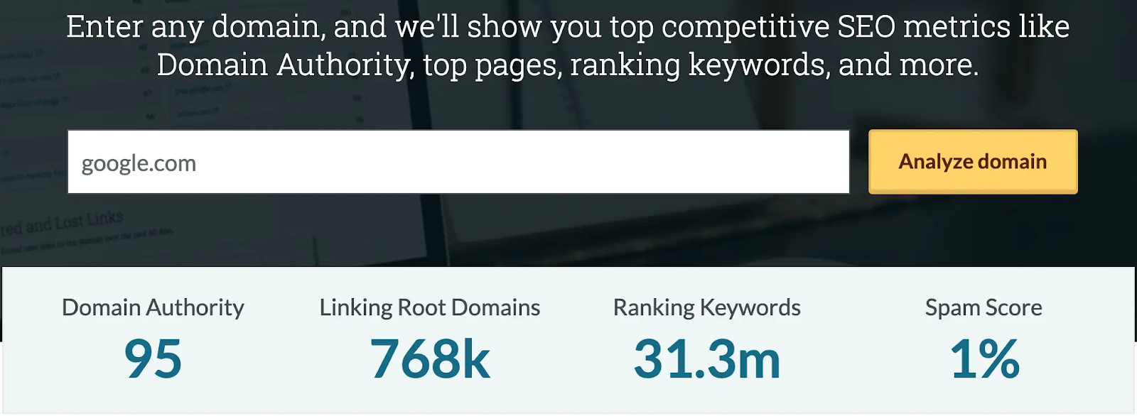 domain authority