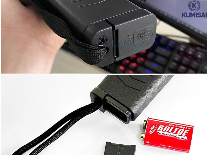 Máy dò kim loại cầm tay Super Scanner MD3003B1 hoạt động nhờ vào pin 