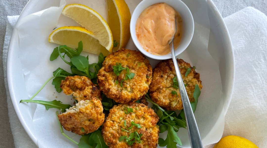 Crabcakes à la friteuse à air (Air Fryer)