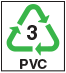 Recycling Code 3 PVC