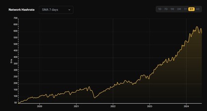 Gráfica crecimiento bitcoin en los últimos años