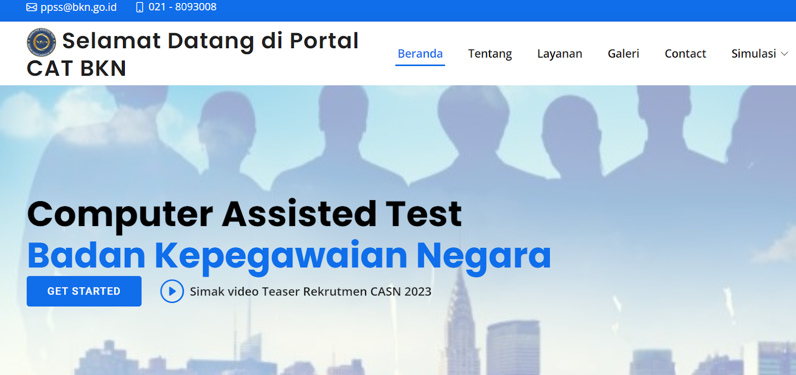 Situs Latihan Soal CPNS 2024 Portal CAT BKN