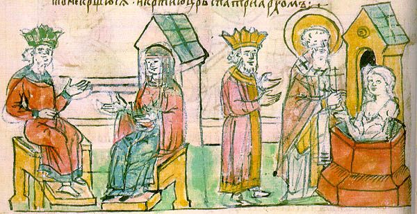 Як княгиня Ольга їздила до Константинополя й приймала християнство - фото 136871