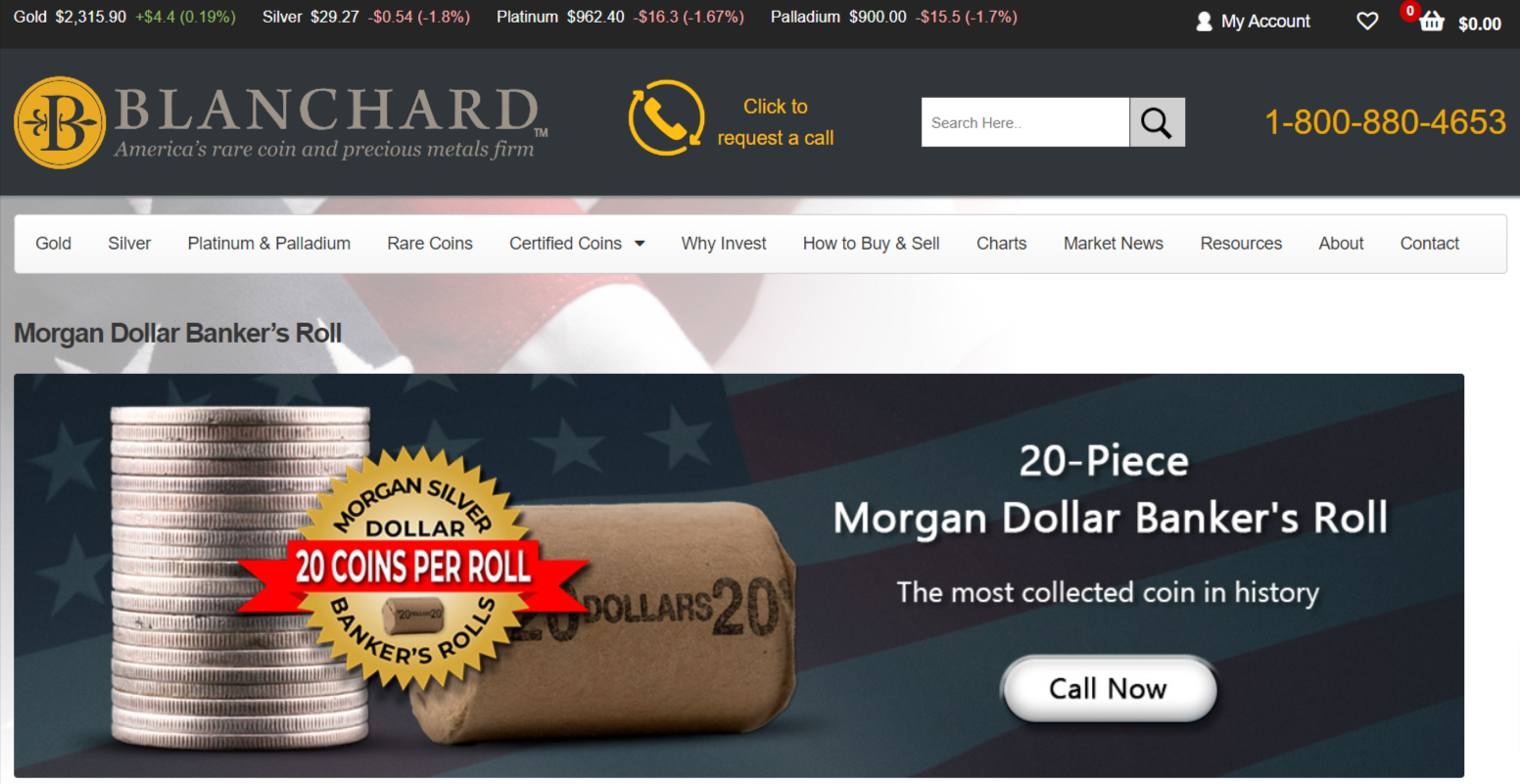 Blanchard Gold complaints website