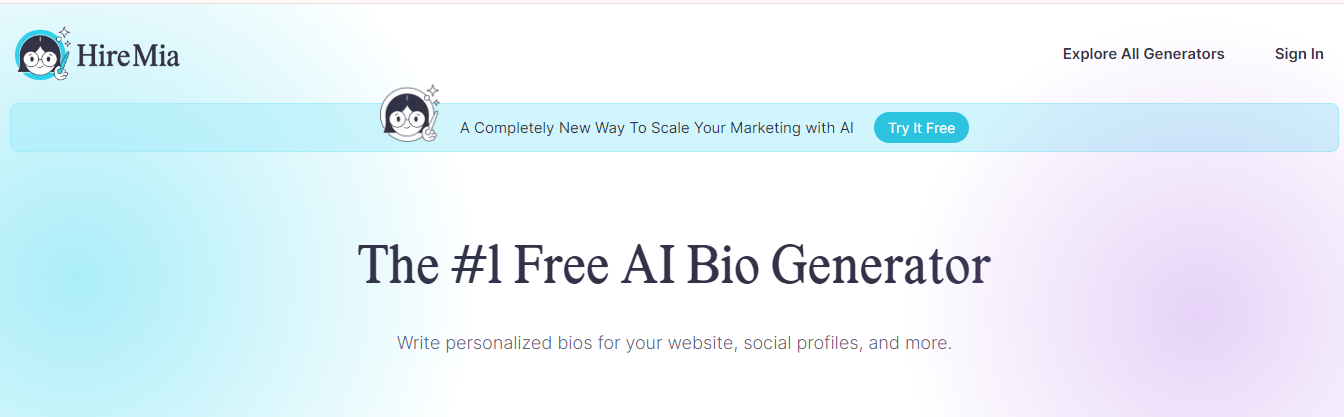 CoSchedule AI Bio Generator