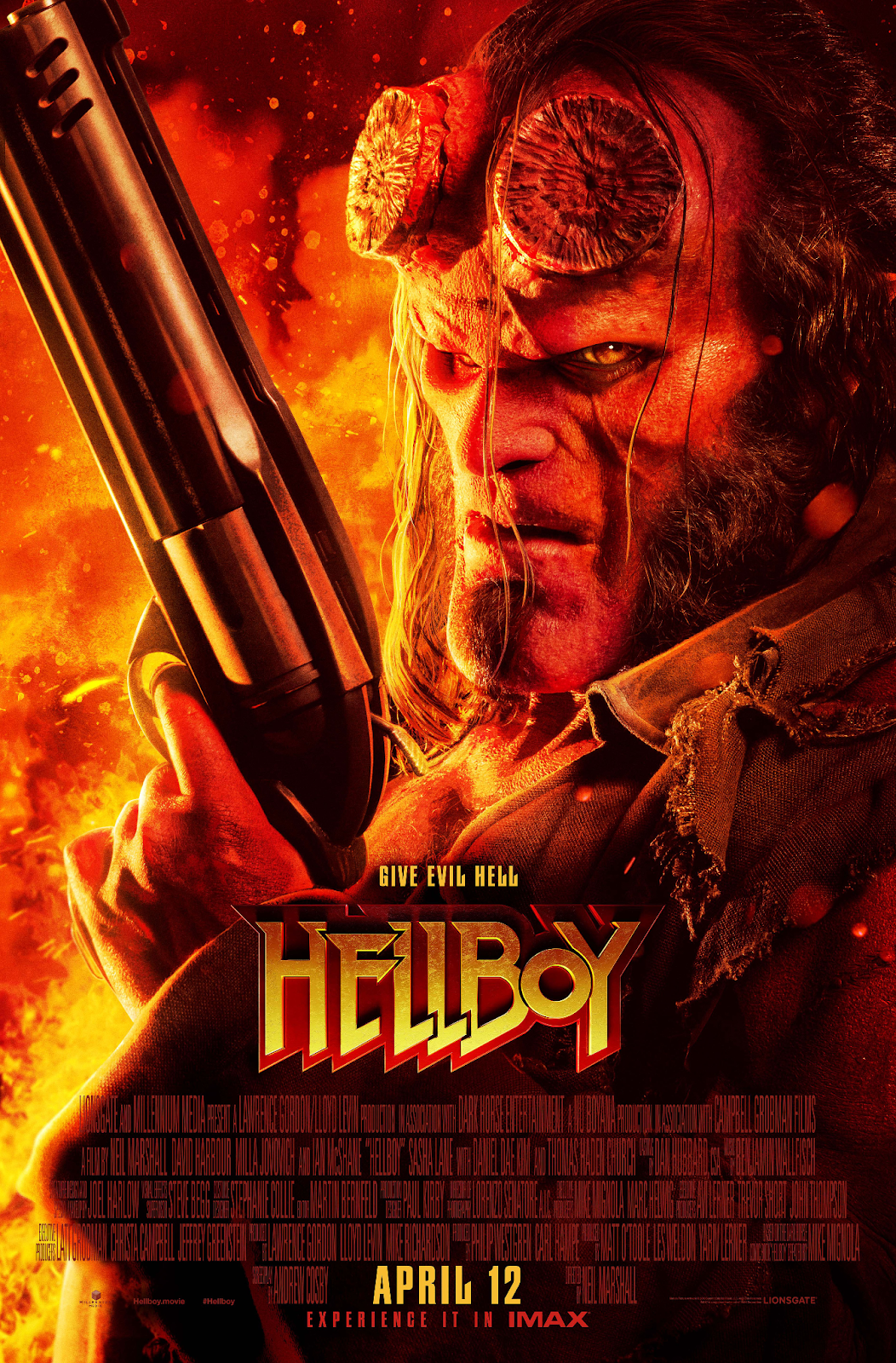 Hellboy- adventure fantasy film