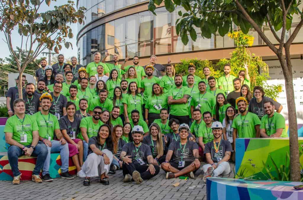 Equipe SomaVC no evento de lançamento do venture capital.
