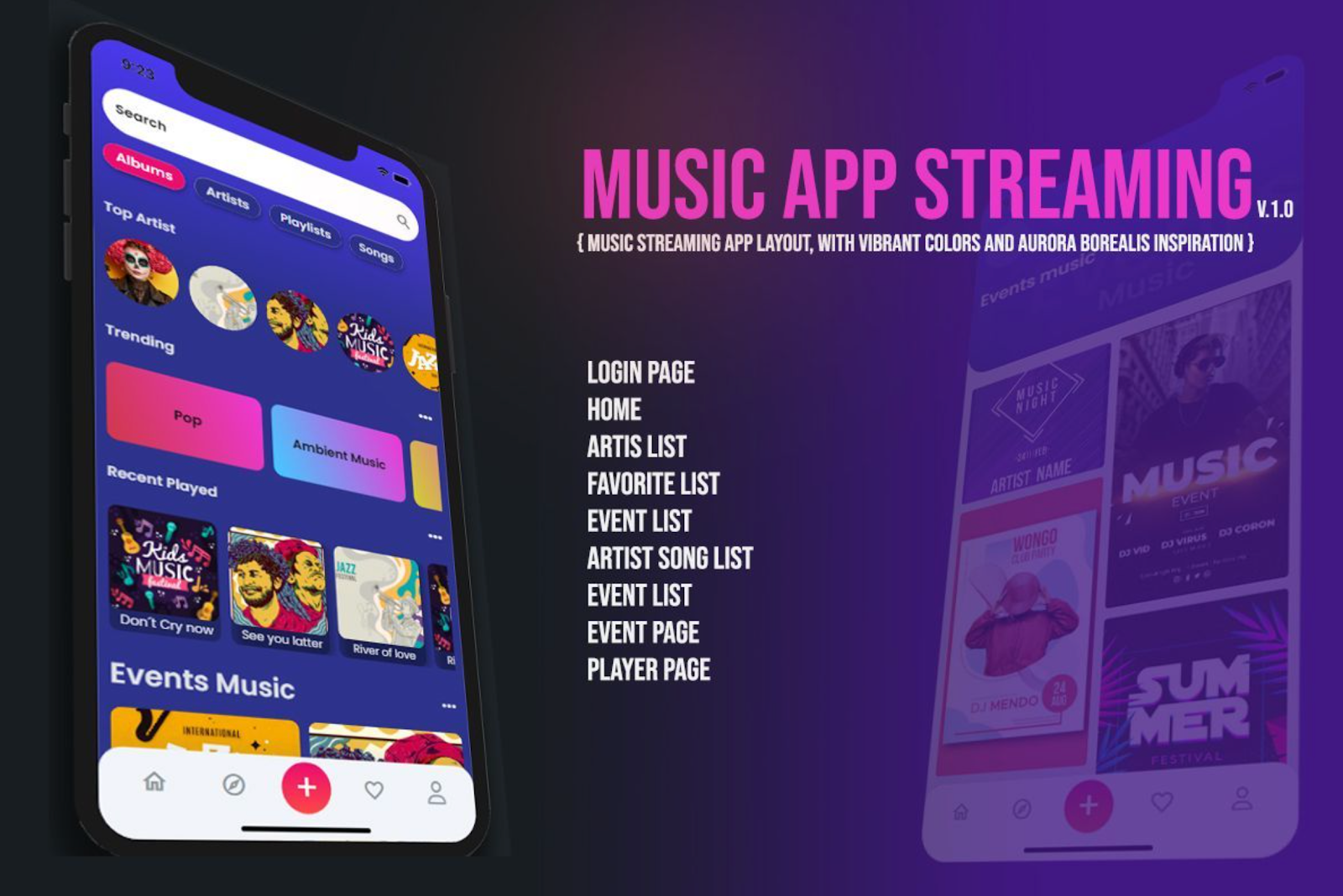 6. Music App Streaming