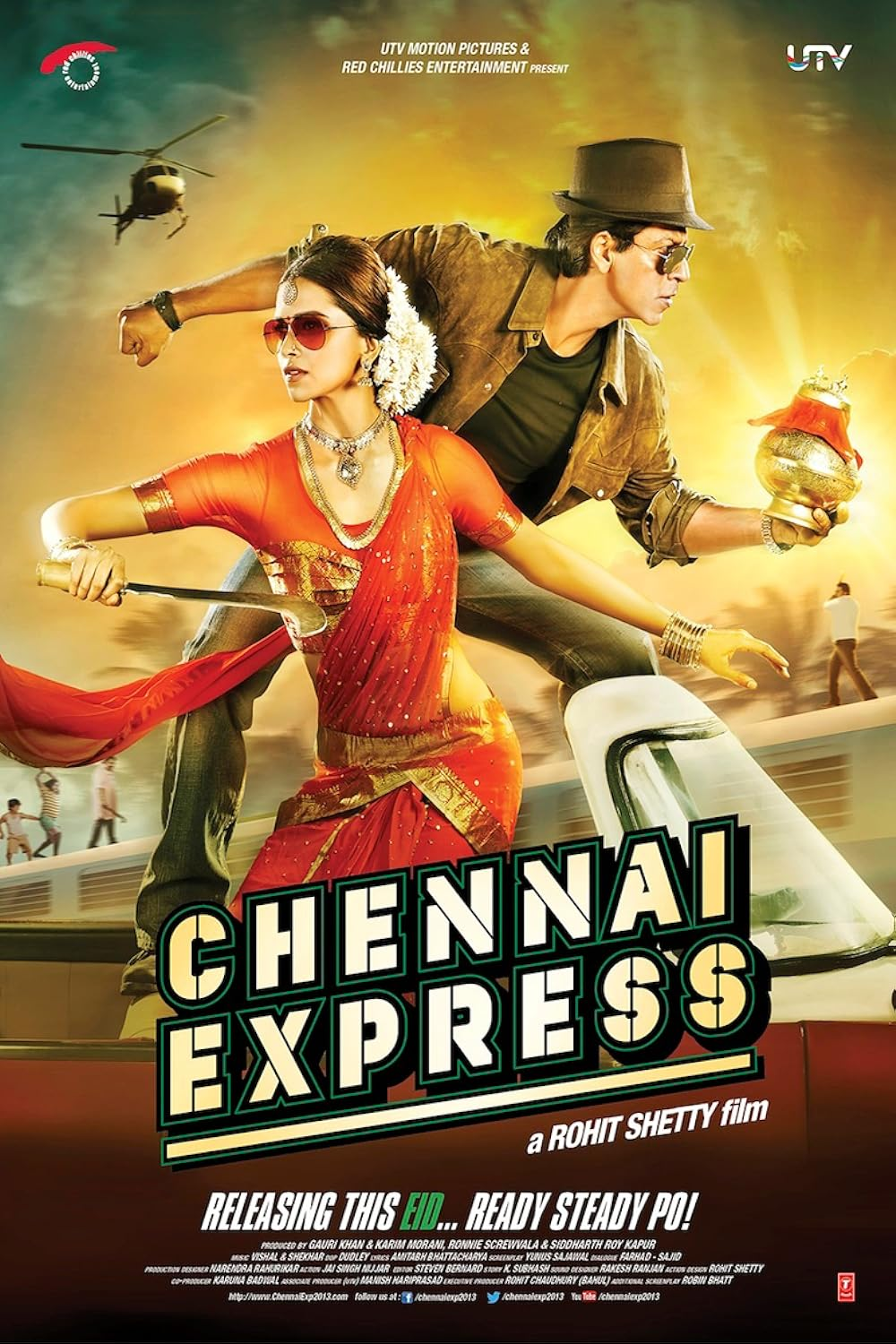 Chennai Express- Adventure movies of bollywood