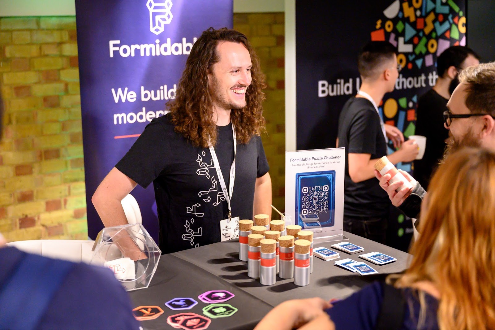 React Advanced London: Formidable booth.