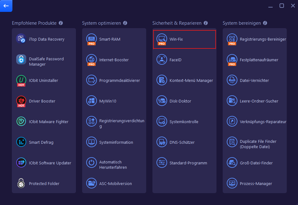 Tools verwenden, wenn die Windows-Taskleiste nicht reagiert