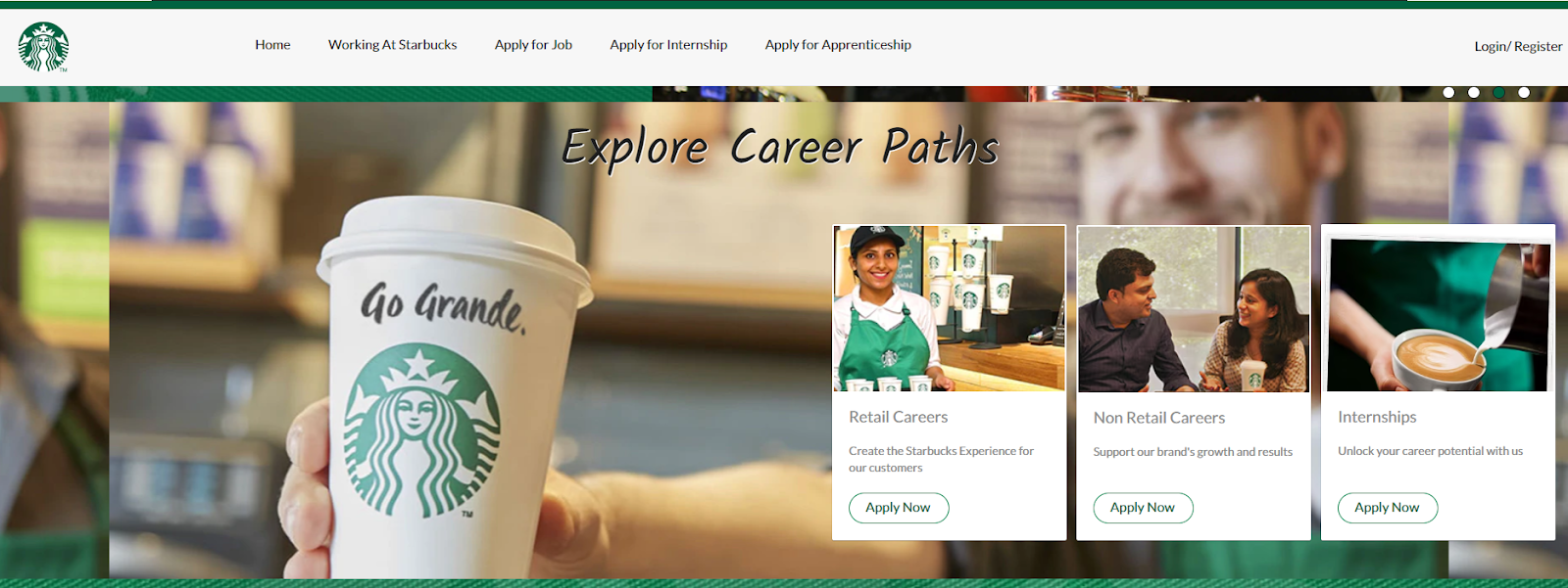 Starbucks career path