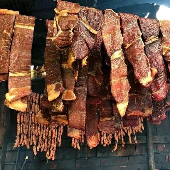 Dried meats preserved in the style of ancient civilisations, such as the Aztecs and Incas