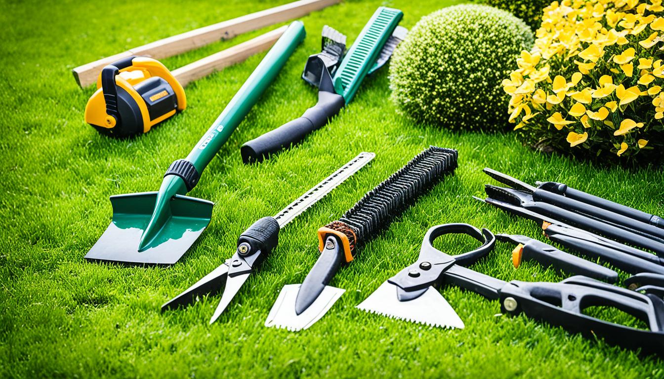 Professional landscaping tools