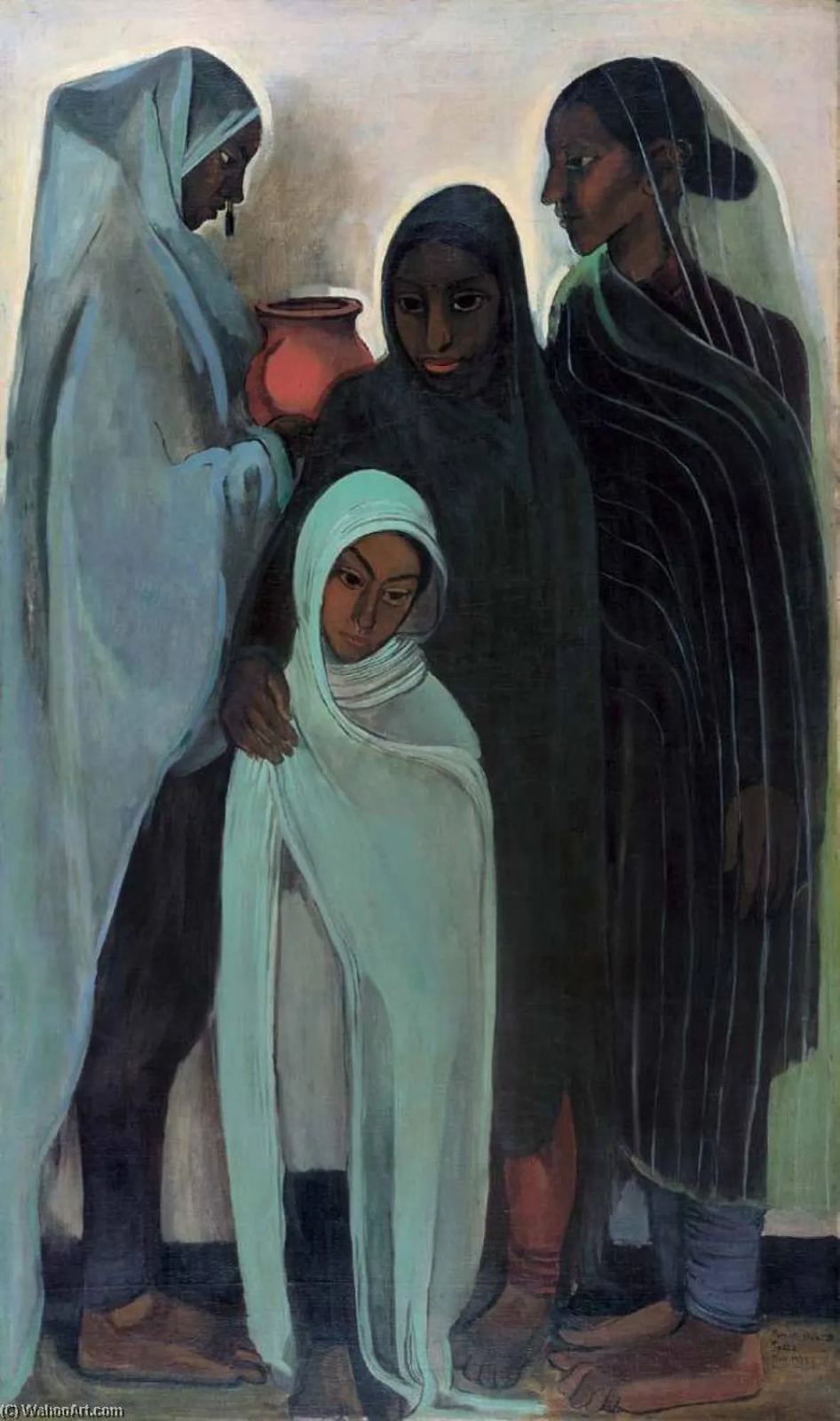 Hill women, Amrita Sher-Gil