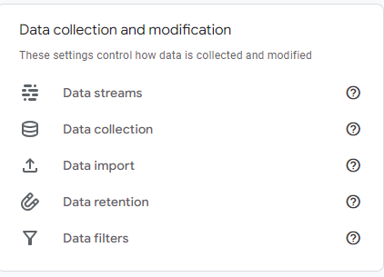 GA4 setup Data stream, Outbound links 