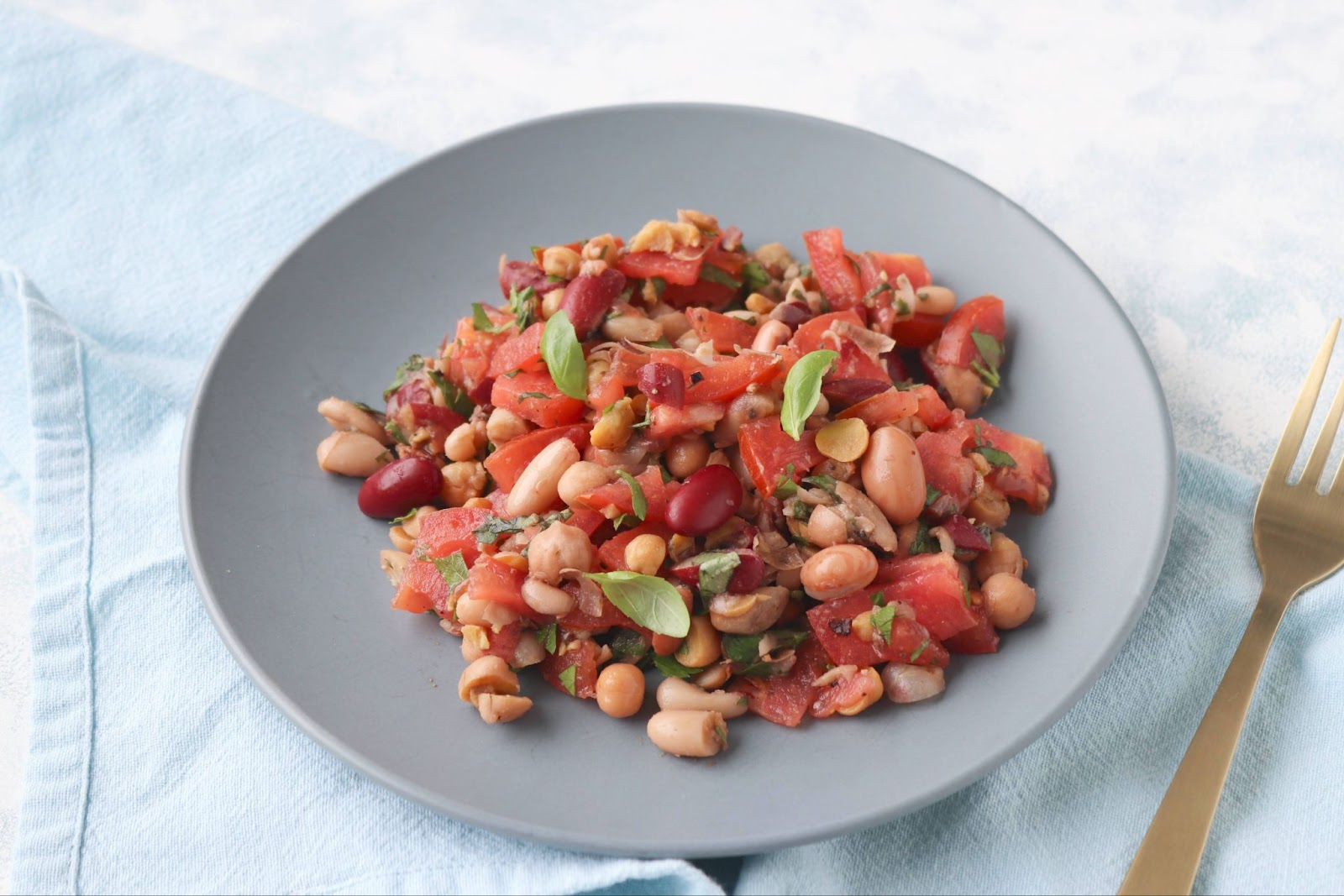 Salade de légumineuses 