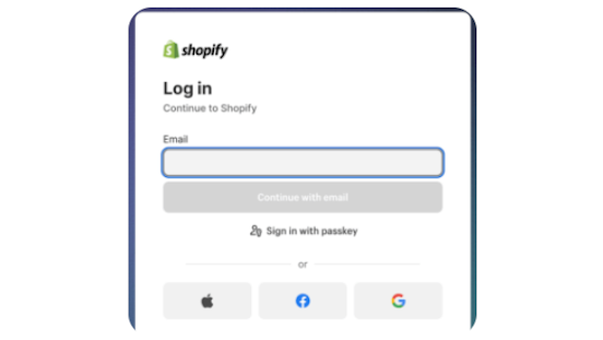 login-to-shopify