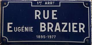 insegna rue eugenie brazier