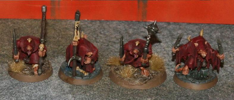 A couple of small figurines  Description automatically generated