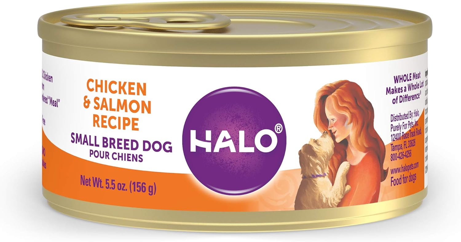 Halo Grain-Free Chicken and Salmon Small Breed Recipe