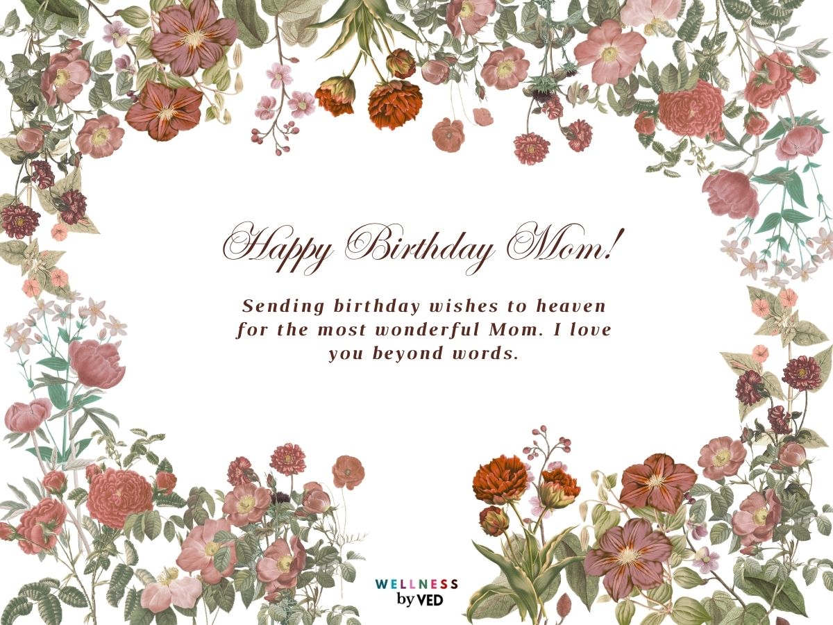 happy birthday mom in heaven 