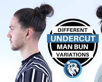 Image of Hair Undercut Man Bun