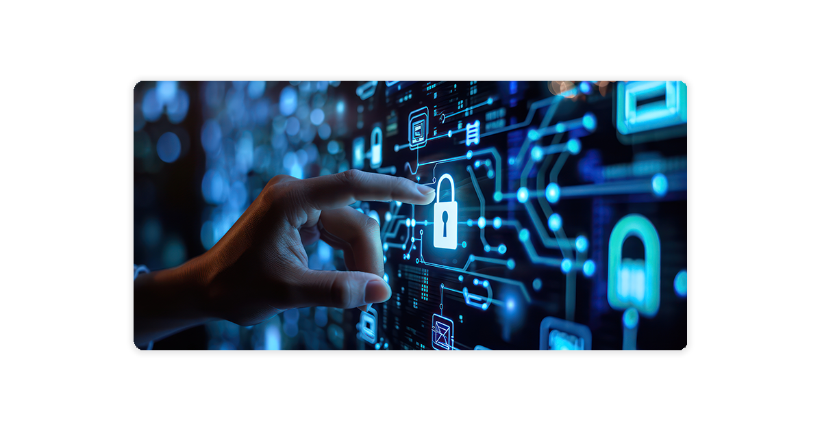 person using cloud security