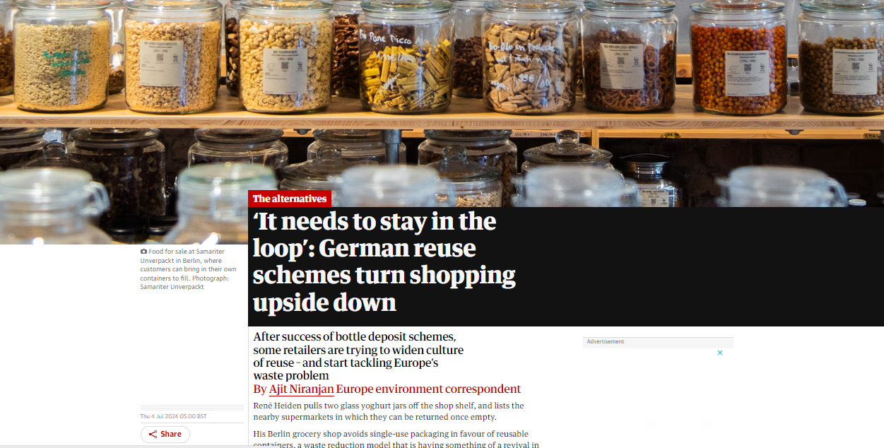 Feature story by The Guardian