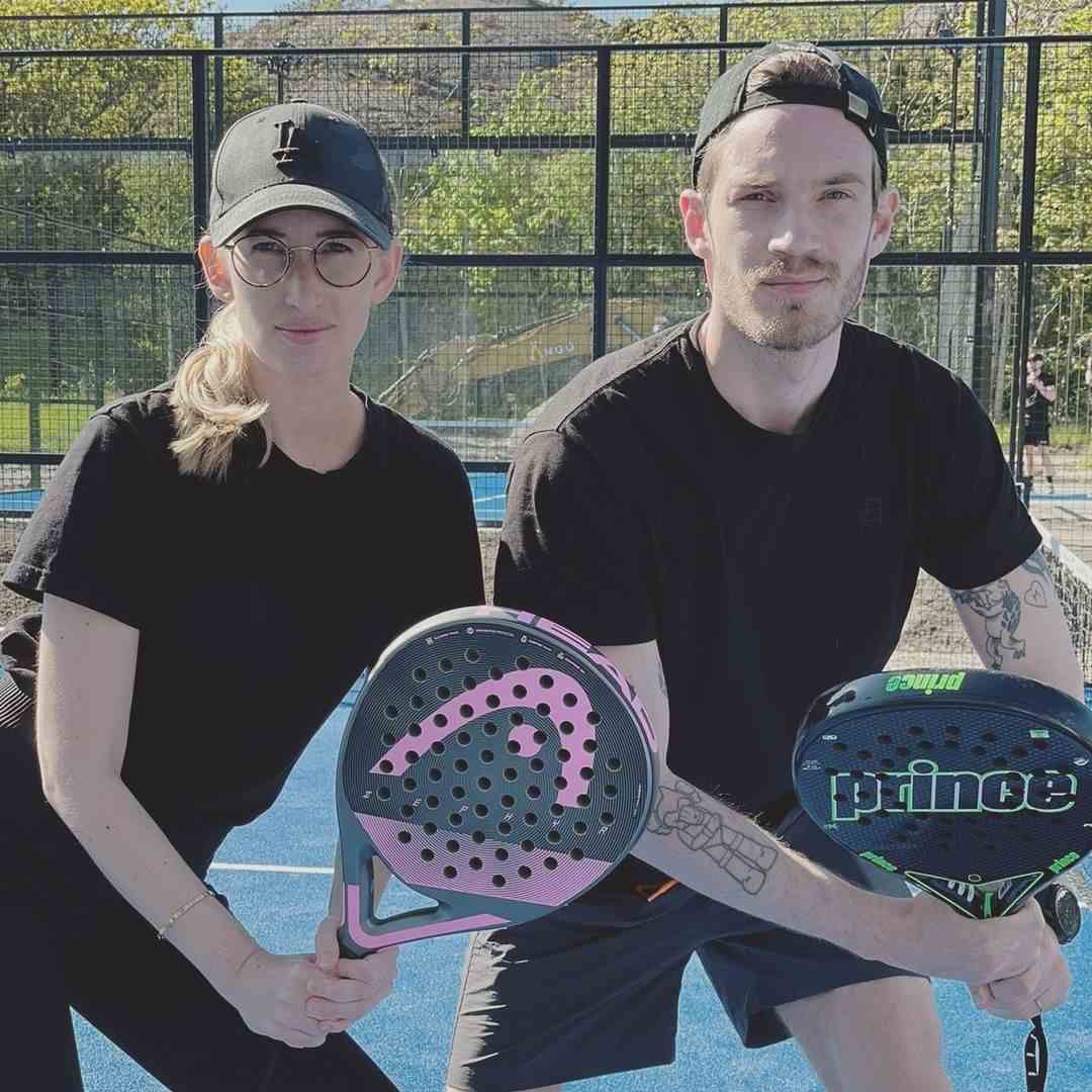 PewDiePie and his sister