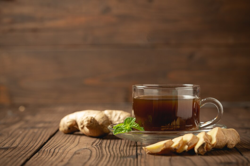 ginger and lemon tea