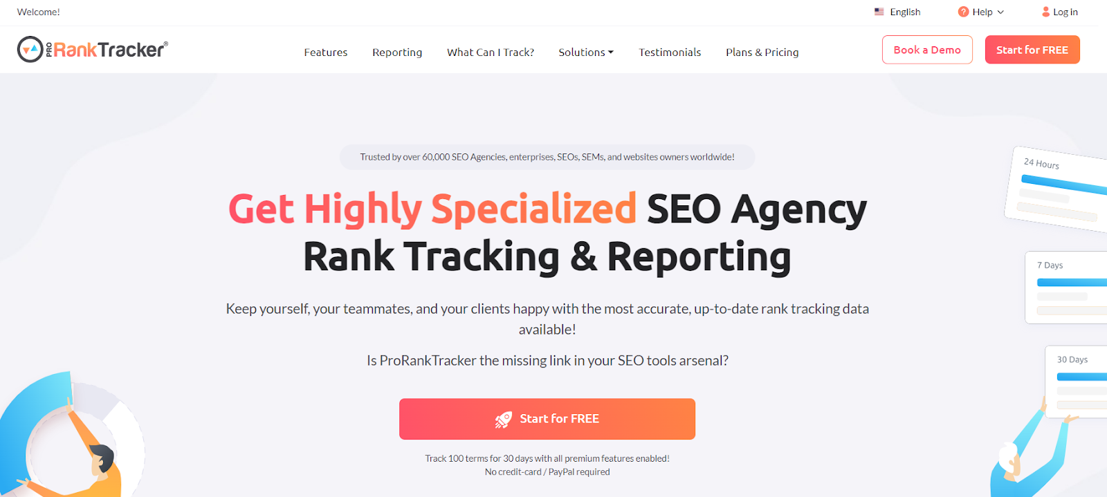 pro rank tracker AI marketing program