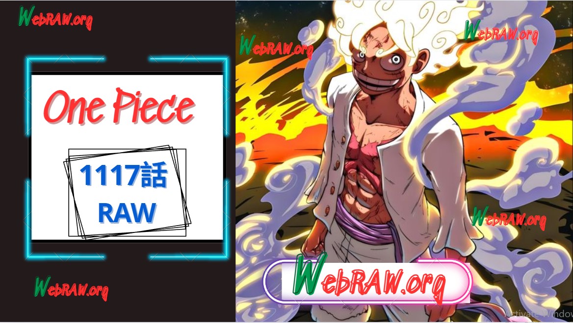 ワンピース1117話 RAW English – One Piece 1117 RAW English