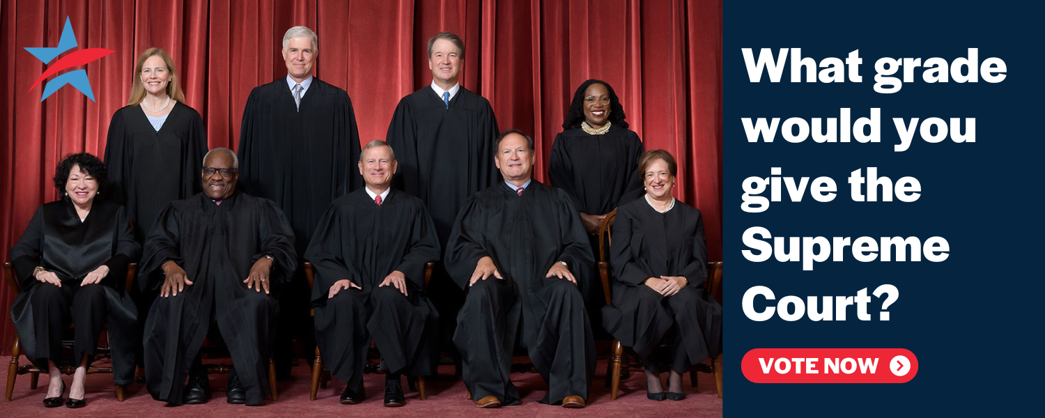 What grade would you give the Supreme Court?