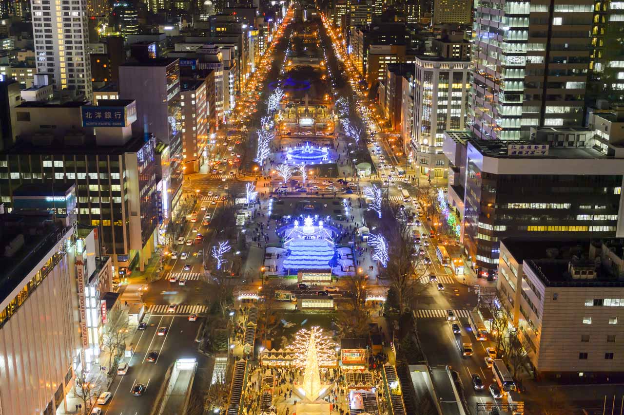 札幌市：札幌の中心で光り輝く夜景を体感！「さっぽろテレビ塔」