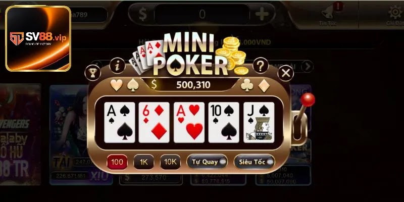 Chi tiết về quy tắc vòng quay mini poker tại sv88