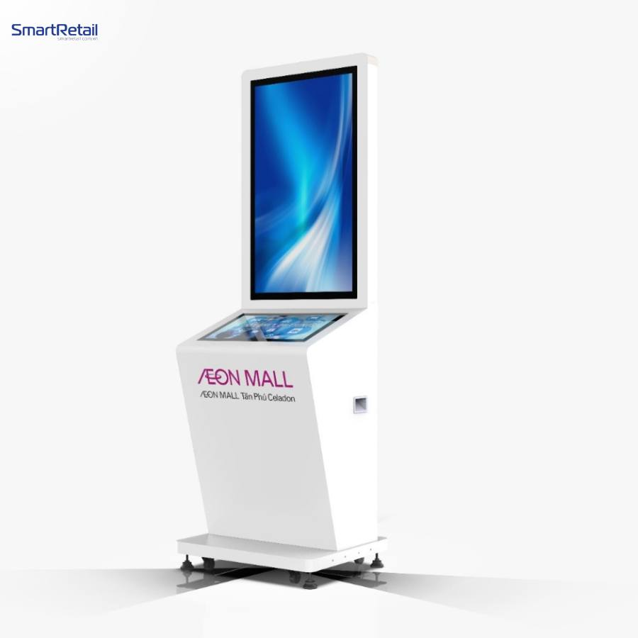 Màn hình Kiosk thiết kế riêng cho trung tâm Aeon Mall Bình Tân.