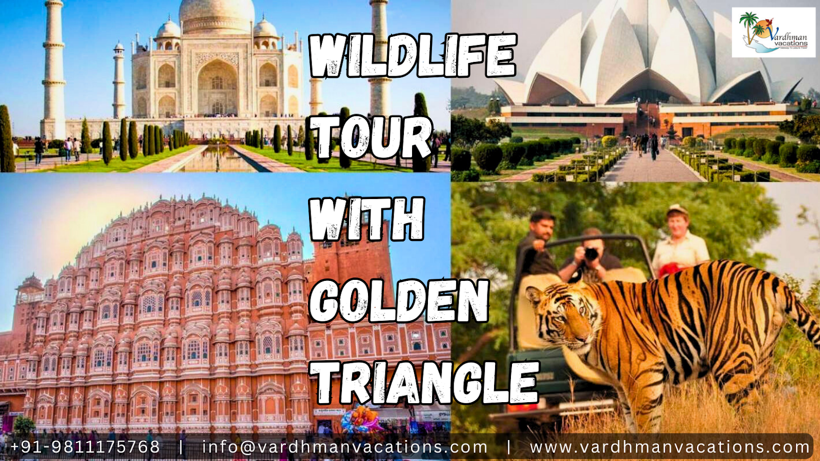 Golden Triangle With Wildlife Tour